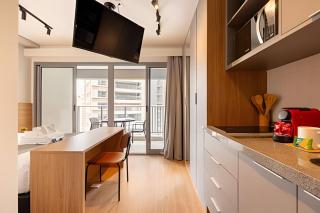 Easy Star - Lindo Studio próx a Estação Santos-Imigrantes - AQ01J - 0