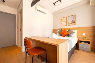 Easy Star - Lindo Studio próx a Estação Santos-Imigrantes - AQ01J - 6