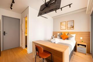 Easy Star - Lindo Studio próx a Estação Santos-Imigrantes - AQ01J - 5