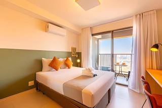 Easy Star - Aconchegante Studio com vista no 24º andar - ZX09I - 9