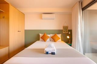 Easy Star - Aconchegante Studio com vista no 24º andar - ZX09I - 5