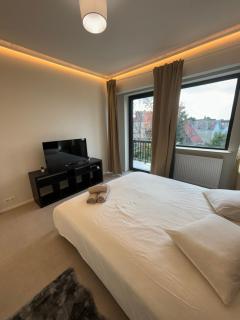 Luxury 1 Bedroom Apartment with Sofa Bed & Balconies Prime Location near ING Arena, Expo 12 & Atomium - 1