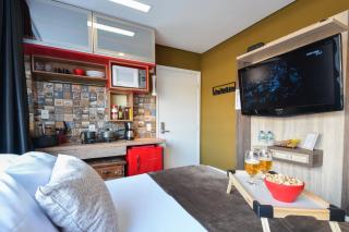Studio com Piscina e Garagem a 7 min do Allianz - 1