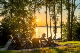 Luxury Lakefront Retreat-Secluded, Hot Tub, Dock, Sunset View - 1