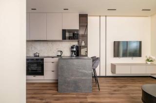 Air Conditioned Studio with Mountain View, Parking and Balcony by Noclegi Renters - 2