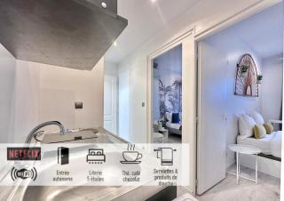 30 - Appartement avec TV XL, 2 chambres, jardin, parking, prox Gare et CentreLille - 3