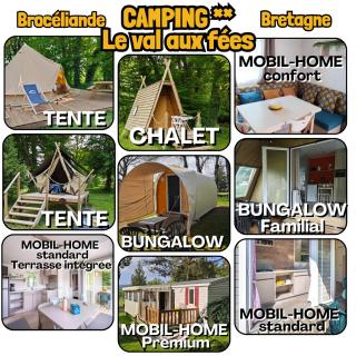 Camping Le Val Aux Fées - Brocéliande - 0