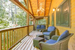 Game Room and Lake Access Wooded Retreat in Jay - 9