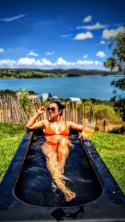 Chalé Mirante, piscina, cachoeira, lago e vista espetacular - 5