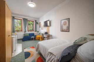 Ruhiges Studio in Altstadt mit Gartenblick & Sofa - 9