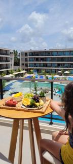 Flat Malia Beach Studio Porto de Galinhas Muro Alto - Nalu 112 By Paty - 0