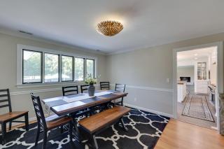 Game Room and Fire Pit! Luxe Louisburg Farmhouse - 2