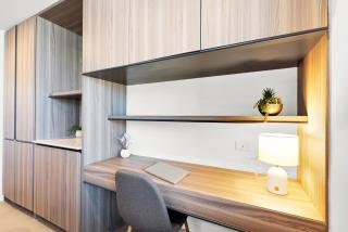 Gorgeous Views - Spacious CBD Skyline Escape - Relaxing Study Area - 4