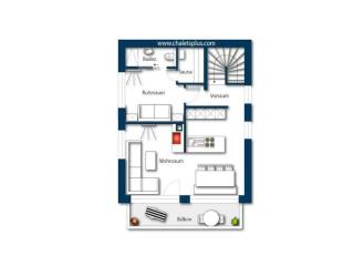 Chalet with shared swimming pool - 9