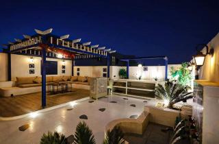 1BR 65 TV Greek-Style Rooftop Self-Entry 28 - Riyadh - 9