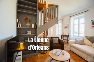 The Lioness of Orléans Spacious & Bright 2-Bedroom - 0