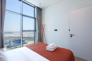 Chic 1B by Dubai Canal Marasi Drive with Pool, Gym - 7