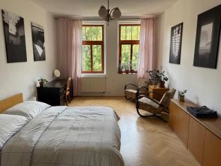 Stylish 90m2 2-Bedroom Apartment in Brno Centre with Balcony & Workspace - 8