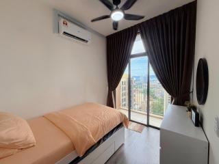 2BR with Balcony High Floor, Henna Residence Near LRT Sri Rampai & Wangsa Walk Mall - 8
