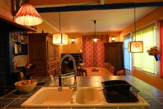 Dogfriendly, grand jardin clos, 4 chambres, grand salon avec cheminée - Larès - 8