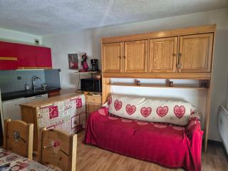 Studio cabine 4 pers, animaux acceptés, wifi, terrasse - FR-1-263-18 - 0