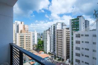 Aptos charmosos a 450m da Praia da Barra com rooftop e vista mar - PRV - 2