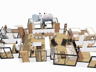 Appartement moderne, 6 pièces, 12 personnes, parking, animaux admis - FR-1-263-604 - 3