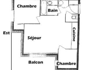 Très bel appartement aux Saisies - 2 chambres, balcon et WIFI - FR-1-293-102 - 5