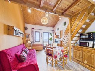 Studio Mezzanine Cosy à 100m des Pistes, Balcon Plein Sud, Quartier Calme - FR-1-398-538 - 8