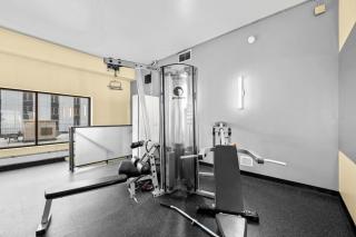 Central Downtown at Rocky Mountain Court with Gym, Court, Sauna and Secured Parking - 6