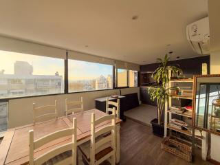 Penthouse con parrillero, terraza y estufa a leña - 8