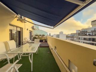 Penthouse con parrillero, terraza y estufa a leña - 6
