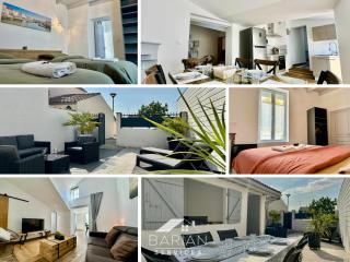 Plages à 9 min - Parking x2 - Cour sans vis à vis - La Fourasine - 9