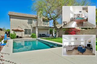 Desert Oasis with Pool & Pool Table Full Kitchen - 0