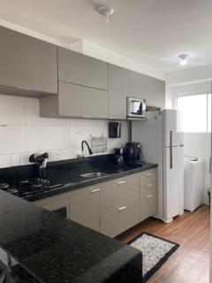 Apê moderno com Ar, Wi-Fi, máquina de lavar, garagem e portaria 24h- completo e confortável! - 7