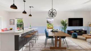 Blue Hour Playfully Designed Beach Home w Hot Tub Fire Pit Game Room - 8