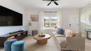 Blue Hour Playfully Designed Beach Home w Hot Tub Fire Pit Game Room - 6