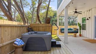 Vilano Fairway Beach Home Hot Tub Firepit Near the Water Gulf Oasis - 0