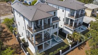 Sleeps 39 2 Luxe Homes w Free Golf Cart Private PoolSpa 3 Blocks to Beach - 5
