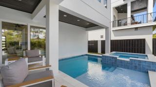 Priv Heated Pool Spa Golf Cart Included 7BDR Sleeps 20 30A Serenity Sands - 4