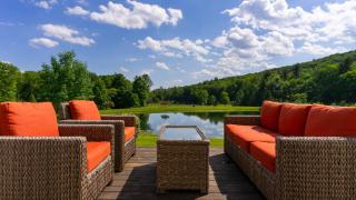 Secluded Estate w Guest House Private Pond Gym Movie Theater Sunny Pond - 5