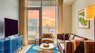 Sleeps 40 12 Condos in New Austin High Rise w Rooftop Pool Gym Yoga Studio - 3