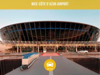 Le Cocon - 5 min to Monaco - Ideal couple or business - Near events - Terrace and balcony - Premium services - Extra parking - 6