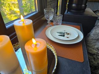 Lapland Landscape XL Cabin with Nature View, Sauna, Fireplace & Kitchen, Sodankylä, Luosto, Fell Village - 1