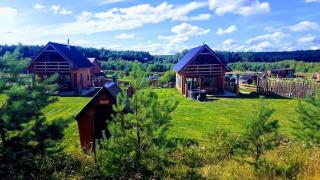 Górskie kaszuby ,Gołubie ,Domek w sielskim klimacie ,niedaleko jeziora na Kaszubach-do 10 osob,sauna ,balia,kominek, cisza i spokój - 1