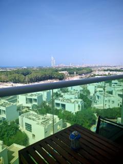 Fully Furnished Studio Hilliana Tower Sea View and Burj View - 0