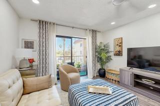 55 and Condo with Balcony and Mtn Views, Shared W and D - 0