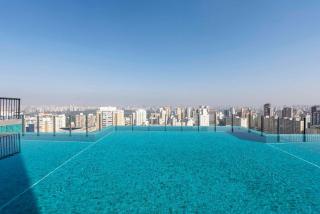 Studio Completo com Piscina na Cobertura - H702 - 6