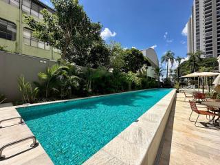 Horizon Studio 05113 , Piscina, vaga, 7km from GRU Airport - 7