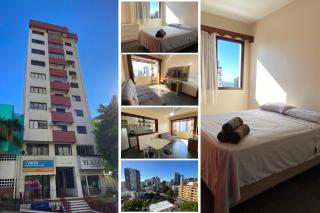 Apto central em Torres - Apenas 250 mts do mar - Ar condicionado - TV Smart - Wifi - Roupa de cama e Banho - Garagem - Cozinho completa - Aceita Pet - 0